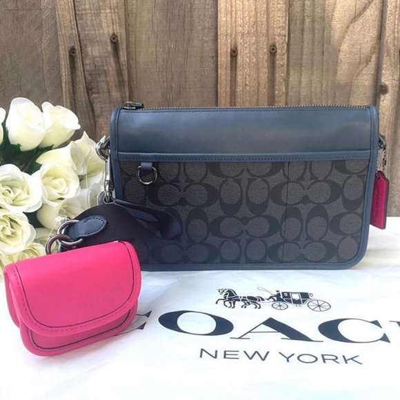 Coach Heritage Convertible Crossbody With Hybrid Pouch c8141 - Picture 1 of 12